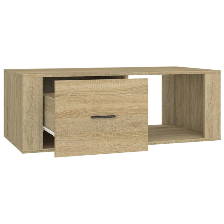 Couchtisch Sonoma-Eiche 100X50,5X35 Cm Holzwerkstoff