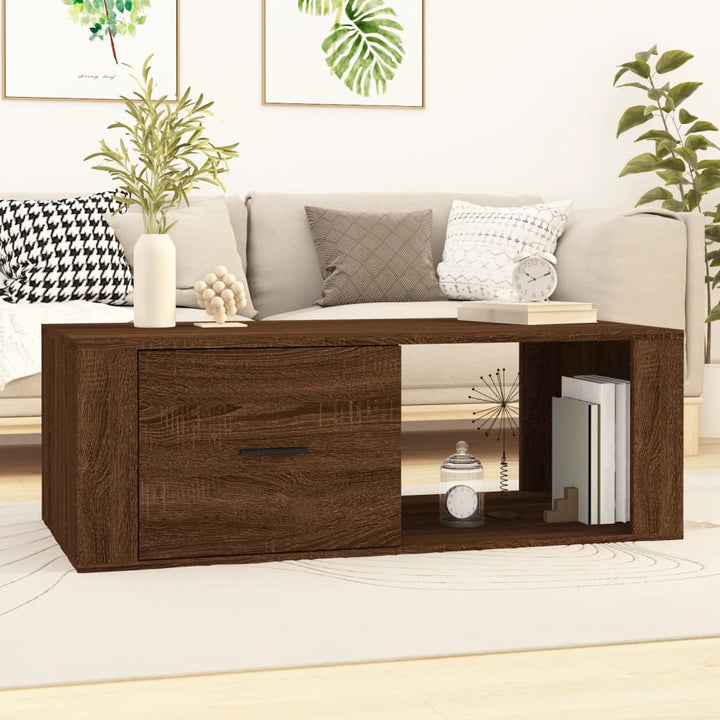 Couchtisch Sonoma-Eiche 100X50,5X35 Cm Holzwerkstoff