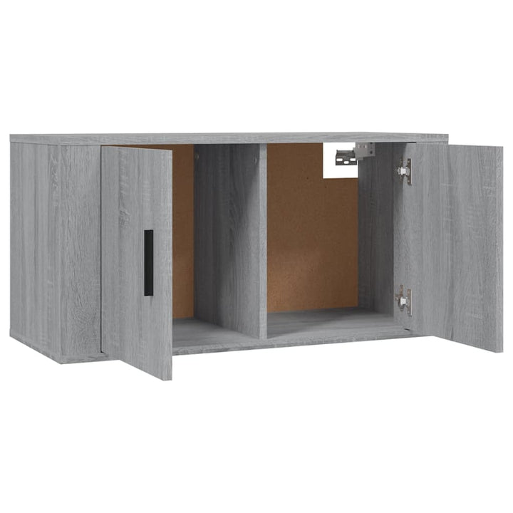 Tv-Wandschrank 80X34,5X Grau Sonoma