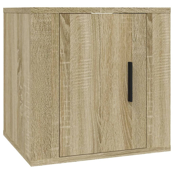 Tv-Wandschränke 2 Stk. Sonoma-Eiche 40X34,5X Sonoma Eiche