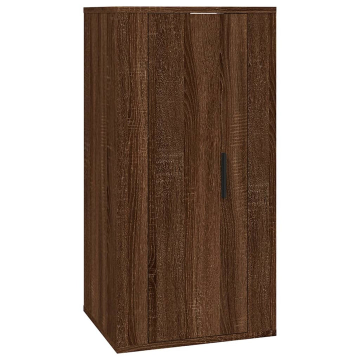 Tv-Wandschrank Braun Eichen-Optik 40X34,5X Braune Eiche