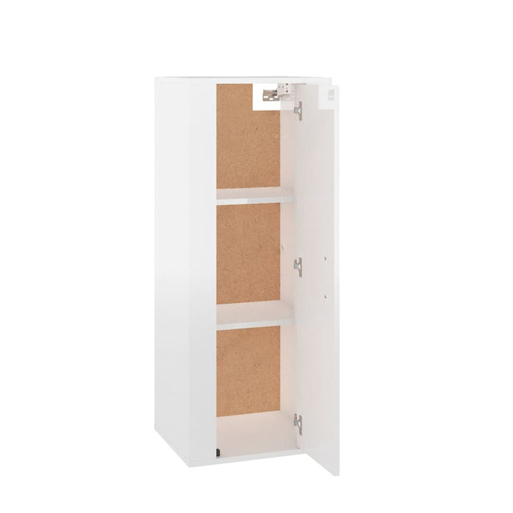 Tv-Wandschrank 40X34,5X Hochglanz-Weiß