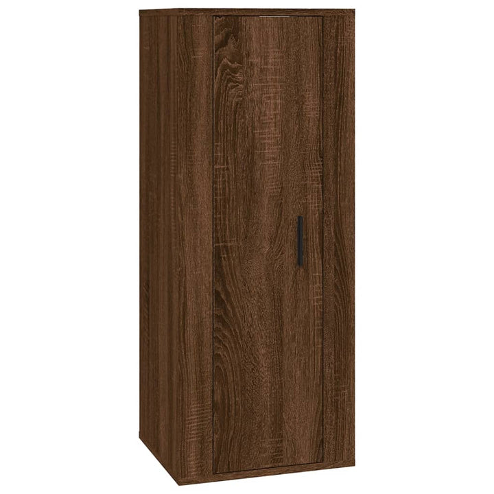 Tv-Wandschrank Braun Eichen-Optik 40X34,5X Braune Eiche