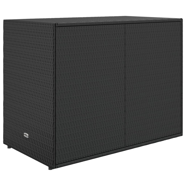 Gartenschrank 100X55,5X80 Cm Poly Rattan