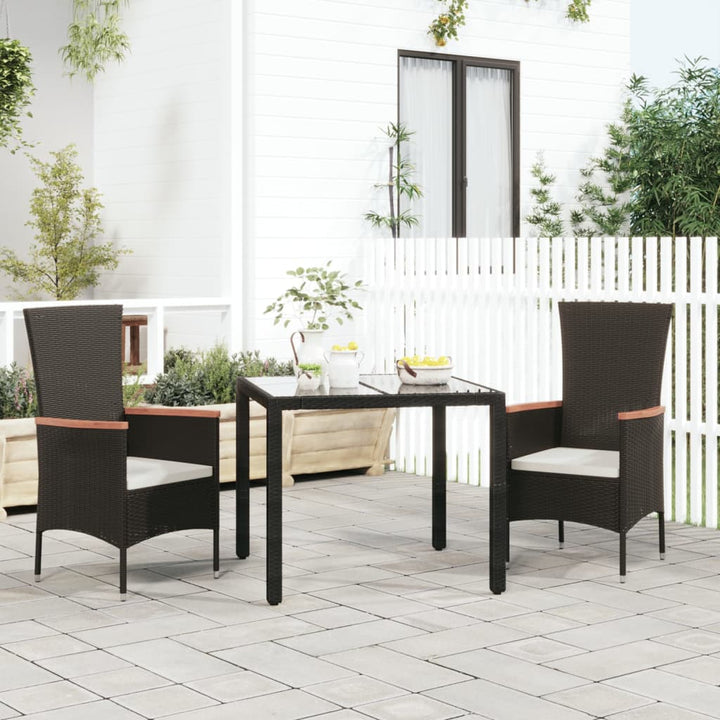 Gartenstühle Mit Kissen 4 Stk. Poly Rattan