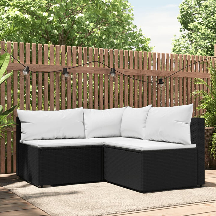 Garten- Mit Kissen Poly Rattan