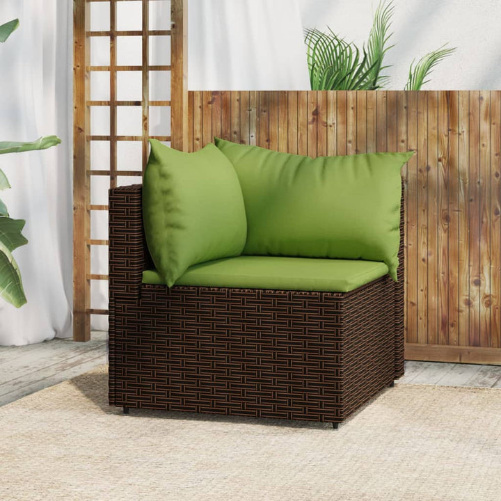 Garten- Mit Kissen Poly Rattan