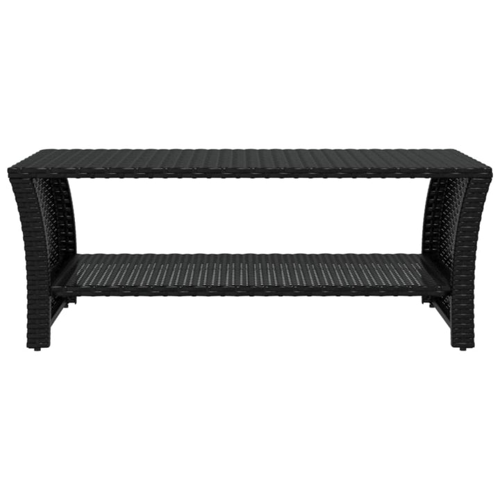 Couchtisch 100X50X40 Cm Poly Rattan