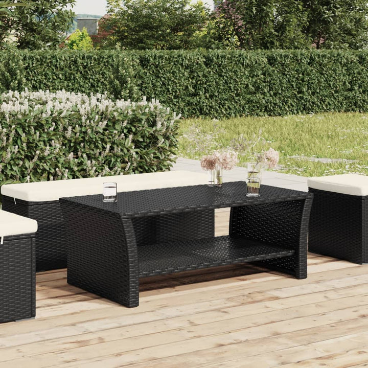 Couchtisch 100X50X40 Cm Poly Rattan