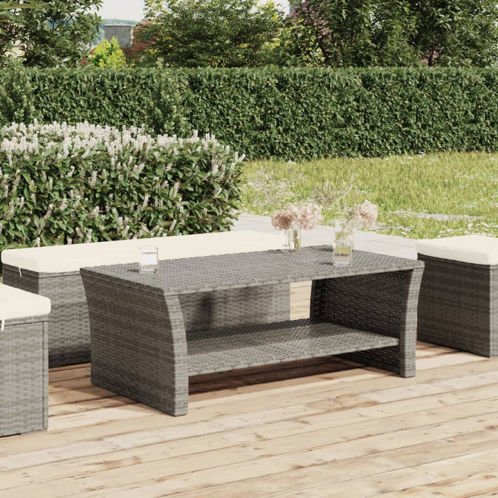 Couchtisch 100X50X40 Cm Poly Rattan