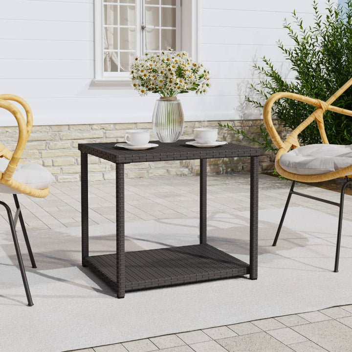 Beistelltisch 55X45X49 Cm Poly Rattan