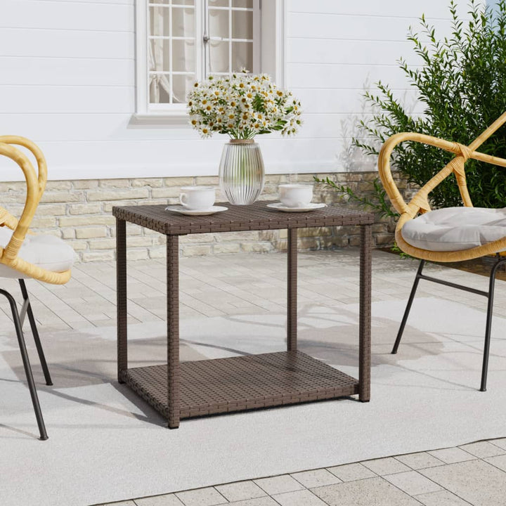 Beistelltisch 55X45X49 Cm Poly Rattan