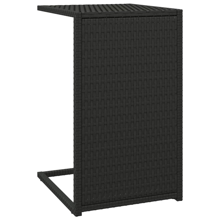 C-Tisch 40X35X60 Cm Poly Rattan