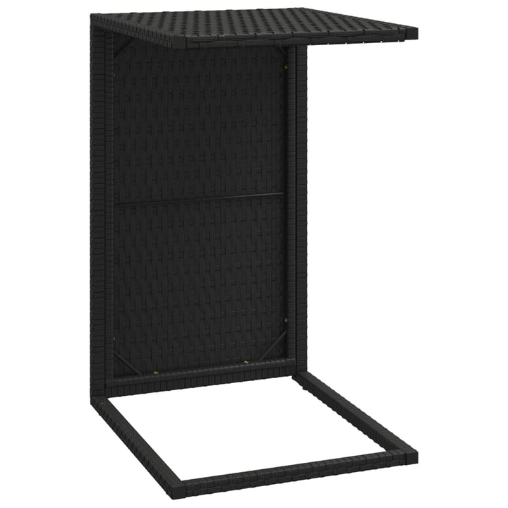 C-Tisch 40X35X60 Cm Poly Rattan