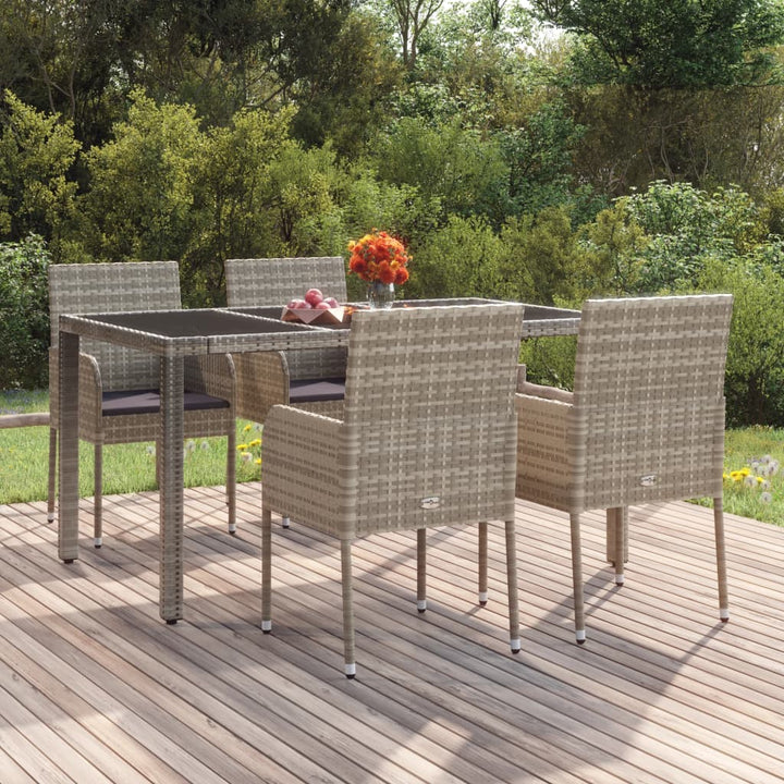 Gartenstühle Mit Kissen 2 Stk. Poly Rattan