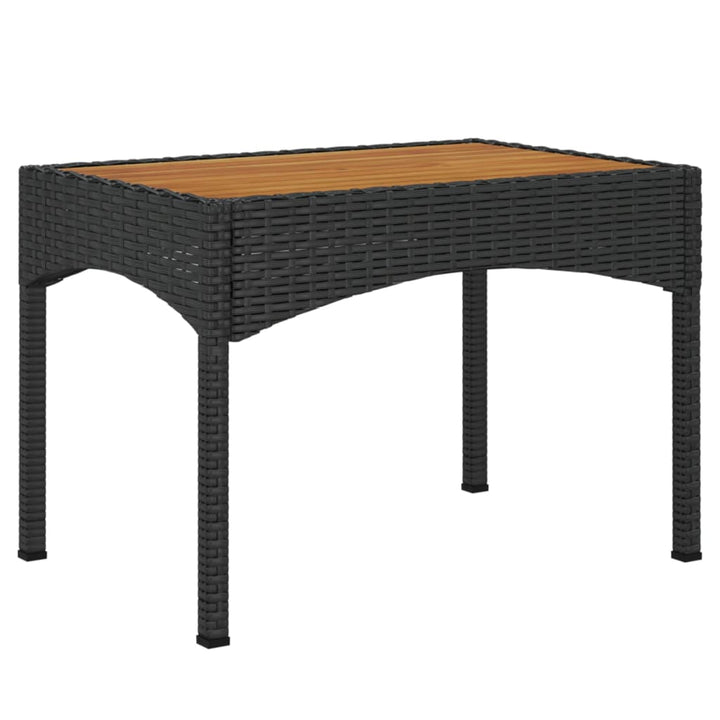 Garten-Relaxstühle 2 Stk. Mit Tisch Poly Rattan