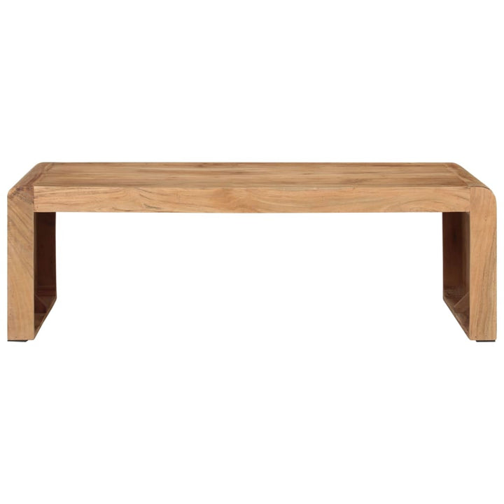 Couchtisch 110X55X35 Cm Massivholz Akazie