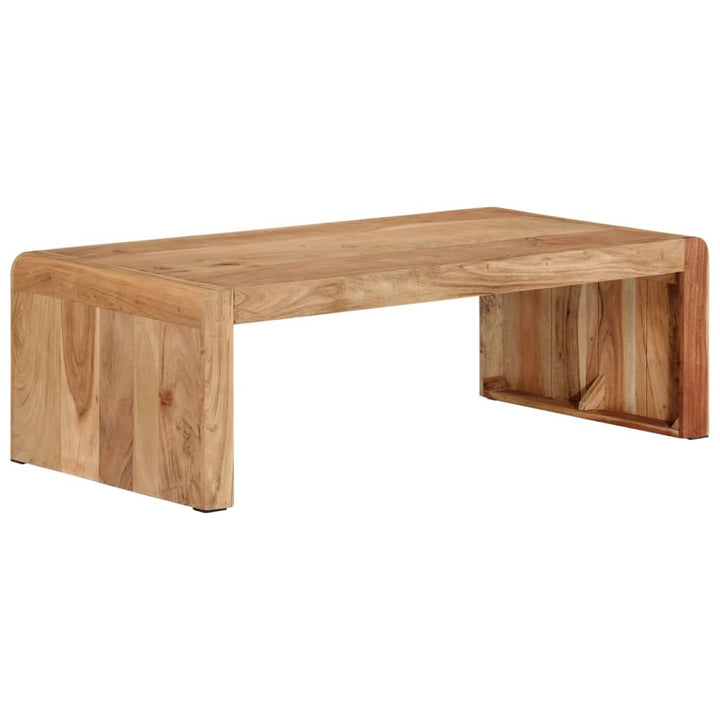 Couchtisch 110X55X35 Cm Massivholz Akazie