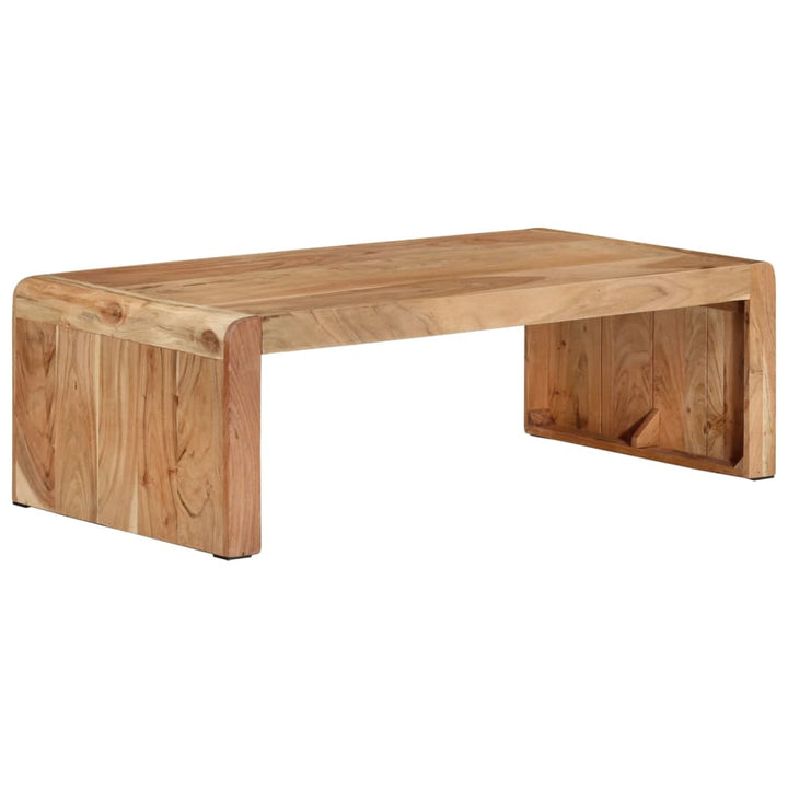 Couchtisch 110X55X35 Cm Massivholz Akazie