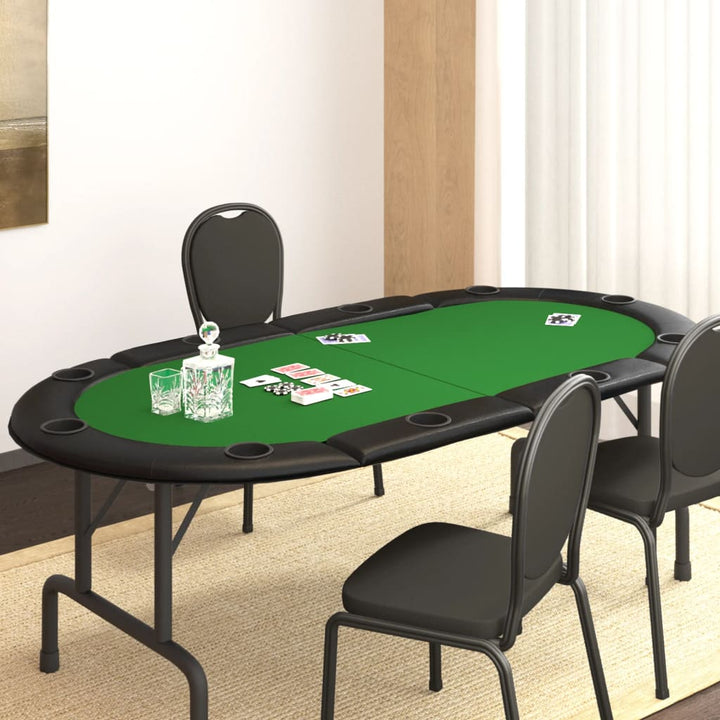 Poker-Tischauflage Klappbar 10 Spieler 208X106X3 Cm