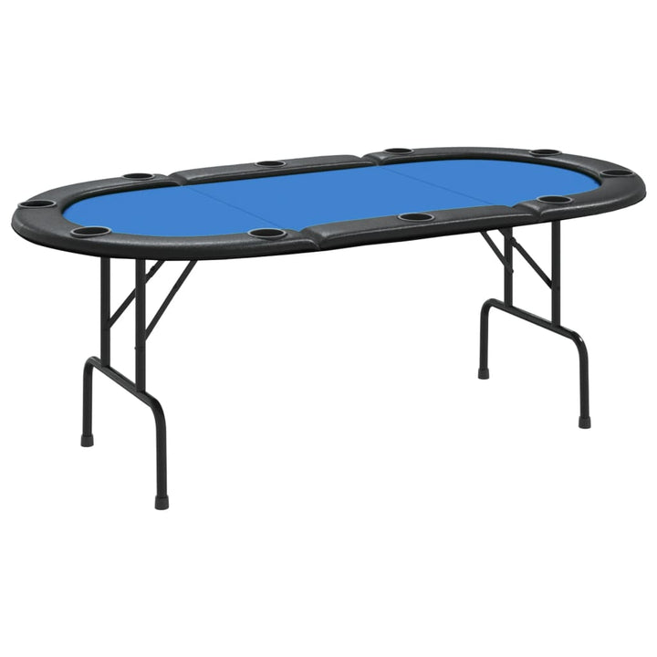 Pokertisch Klappbar 10 Spieler 207X106X76 Cm