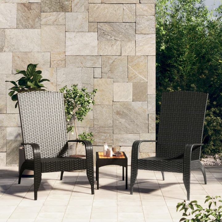 Adirondack-Gartenstuhl Poly Rattan