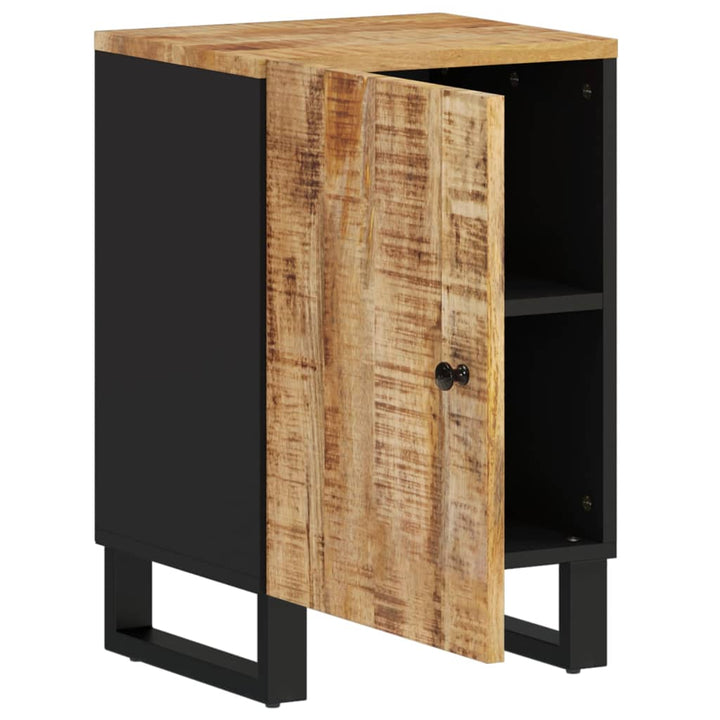 Badschrank 38X33X58 Cm Massivholz Mango