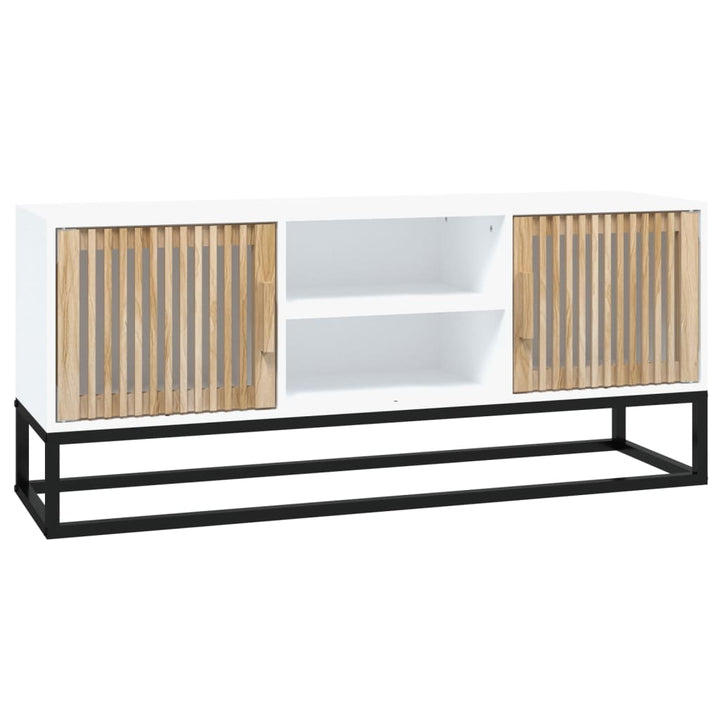 Tv-Schrank 105X30X45 Cm Holzwerkstoff Und Eisen