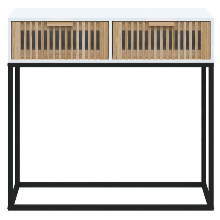 Konsolentisch 80X30X75 Cm Holzwerkstoff Und Eisen