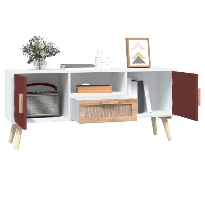 Tv-Schrank Mit Türen 105X30X45 Cm Holzwerkstoff