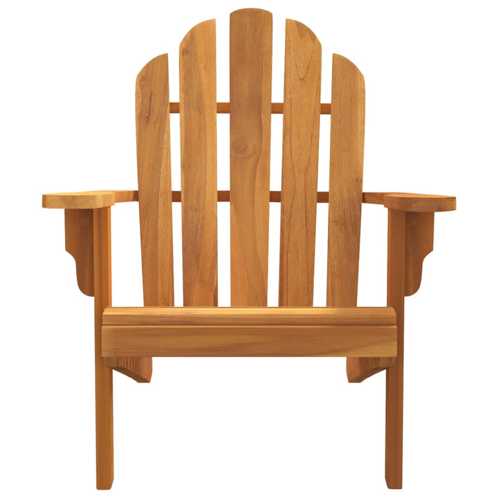 Adirondack-Gartenstühle 2 Stk. 79X95X92 Cm Massivholz Teak