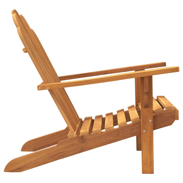 Adirondack-Gartenstühle 2 Stk. 79X95X92 Cm Massivholz Teak