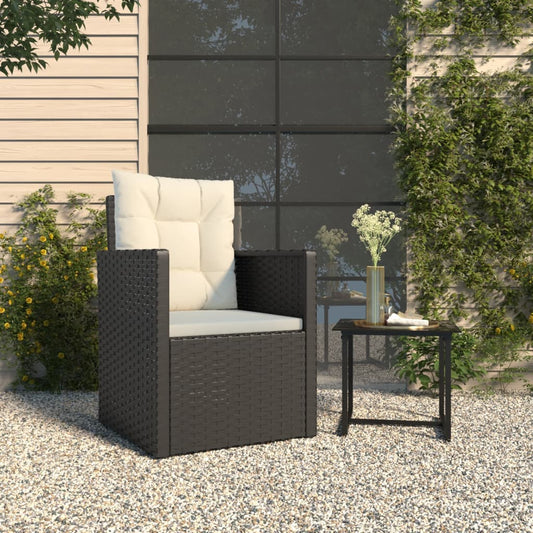 Gartensessel Mit Kissen Poly Rattan