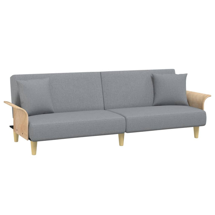 Schlafsofa Mit Armlehnen Stoff