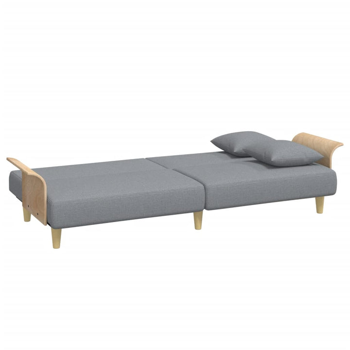 Schlafsofa Mit Armlehnen Stoff