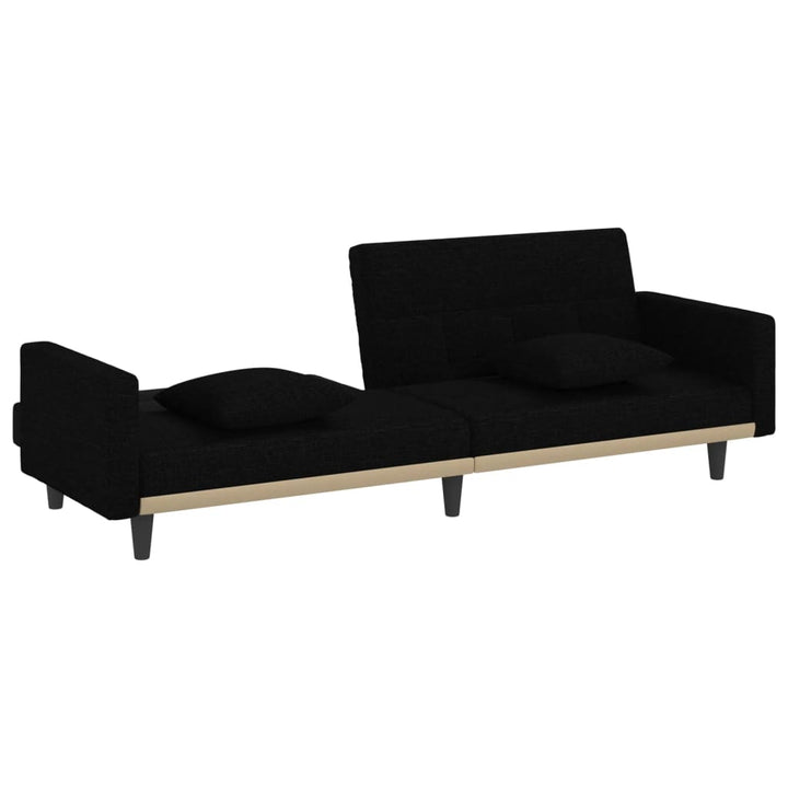 Schlafsofa Mit Kissen Stoff