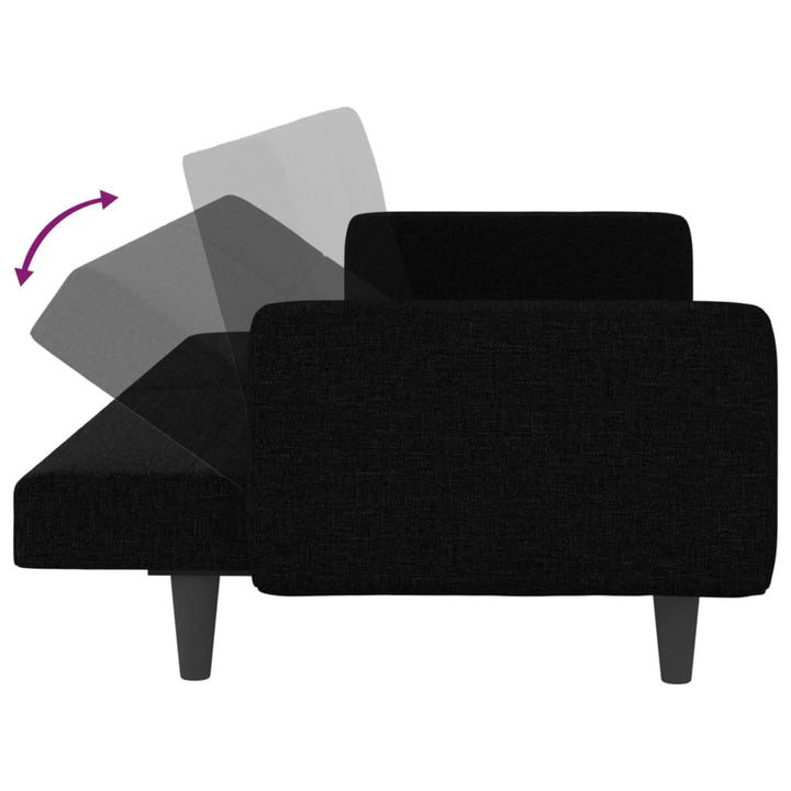 Schlafsofa Mit Kissen Stoff