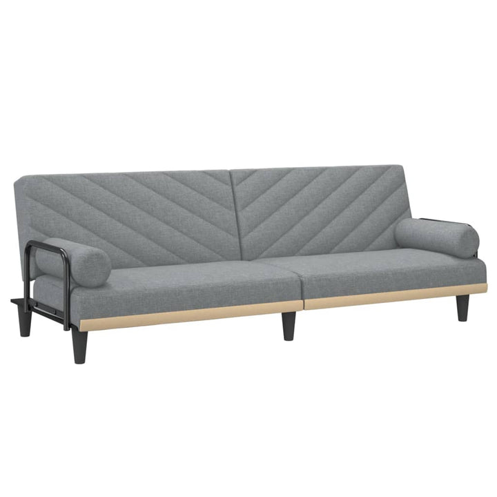 Schlafsofa Mit Armlehnen Stoff