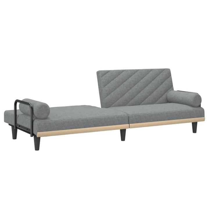 Schlafsofa Mit Armlehnen Stoff