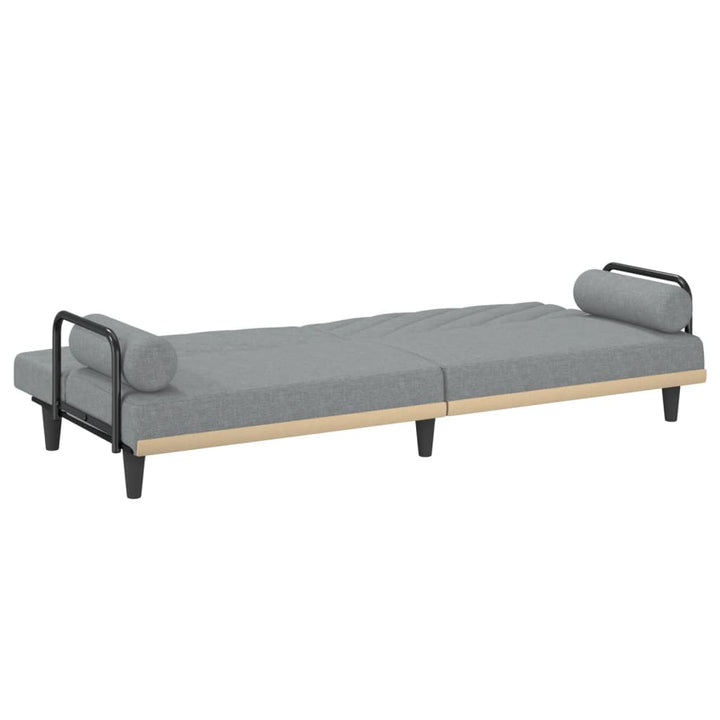 Schlafsofa Mit Armlehnen Stoff