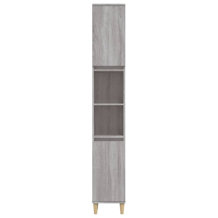 Badschrank 30X30X190 Cm Holzwerkstoff