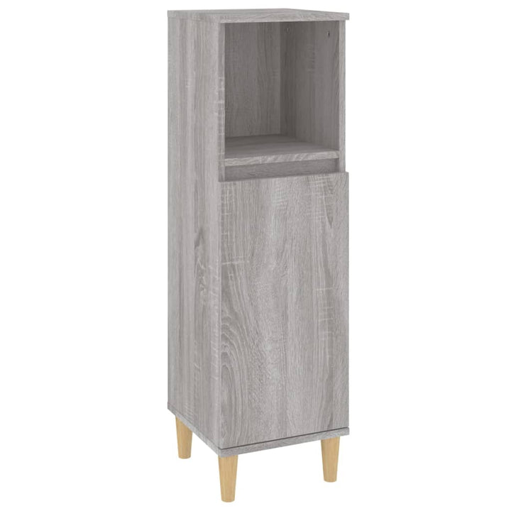 Badschrank 30X30X100 Cm Holzwerkstoff