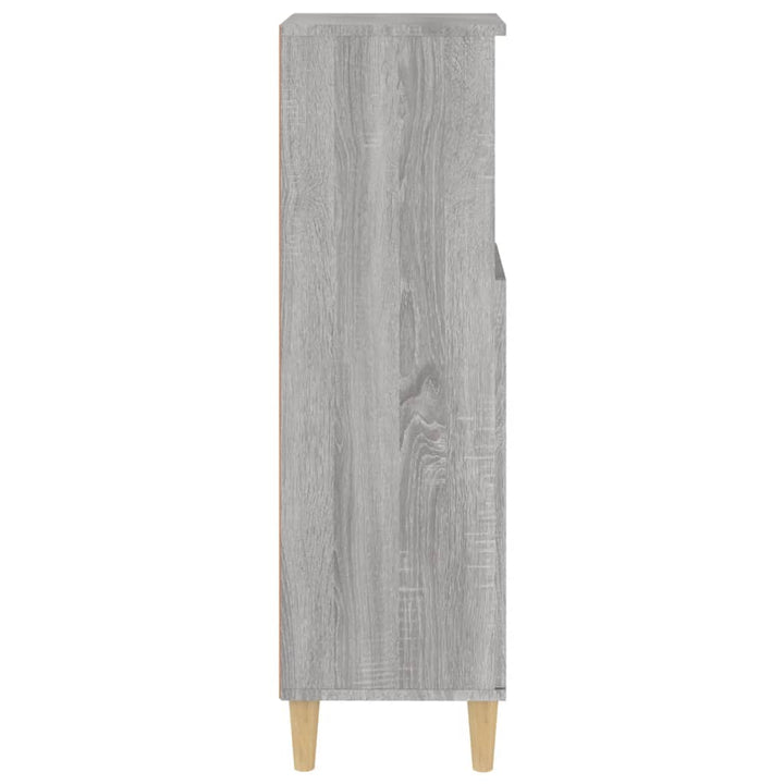 Badschrank 30X30X100 Cm Holzwerkstoff