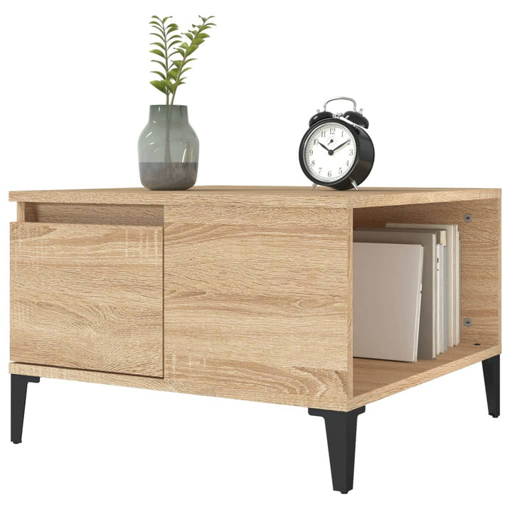 Couchtisch Sonoma-Eiche 55X55X36,5 Cm Holzwerkstoff