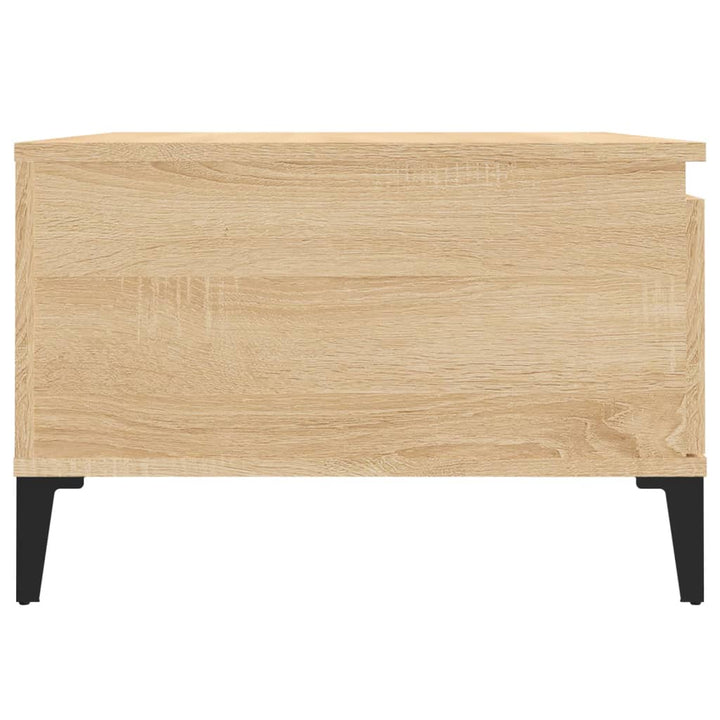 Couchtisch Sonoma-Eiche 55X55X36,5 Cm Holzwerkstoff