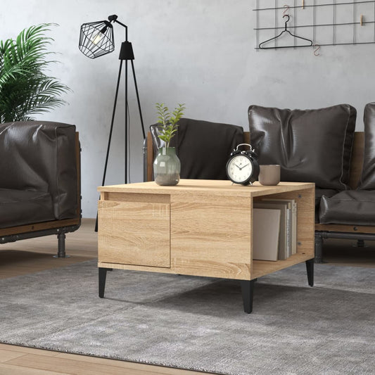 Couchtisch Sonoma-Eiche 55X55X36,5 Cm Holzwerkstoff