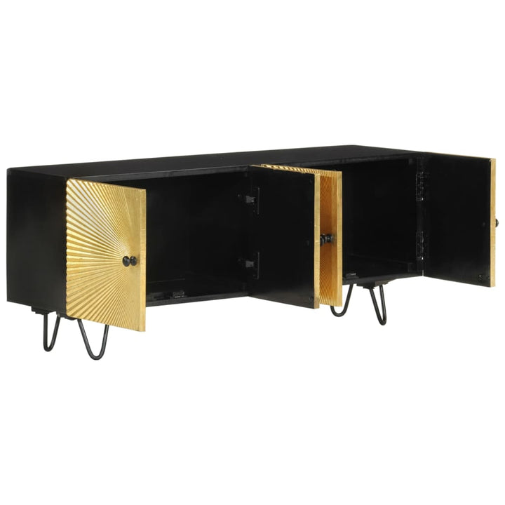 Tv-Schrank 110X30X45 Cm Massivholz Mango