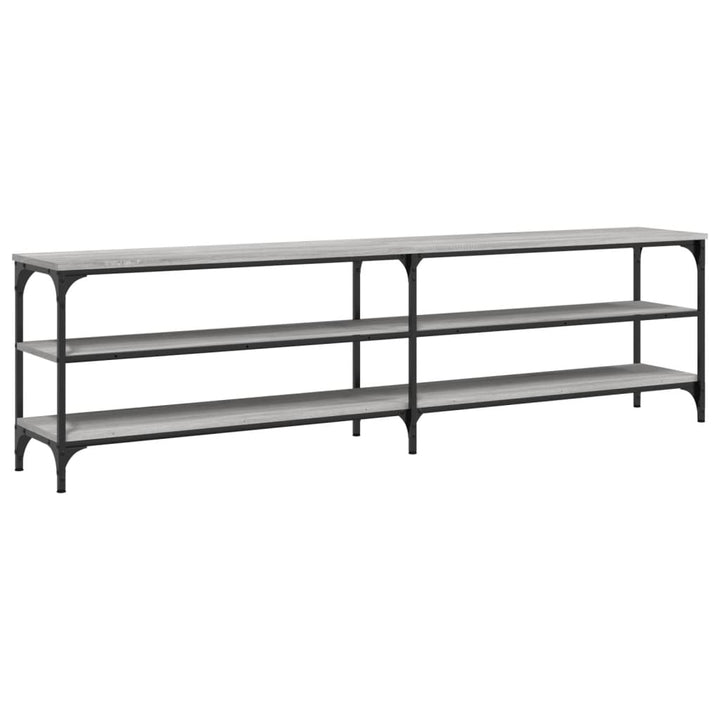 Tv-Schrank 180X30X50 Cm Holzwerkstoff Und Metall