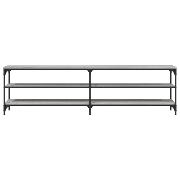 Tv-Schrank 180X30X50 Cm Holzwerkstoff Und Metall