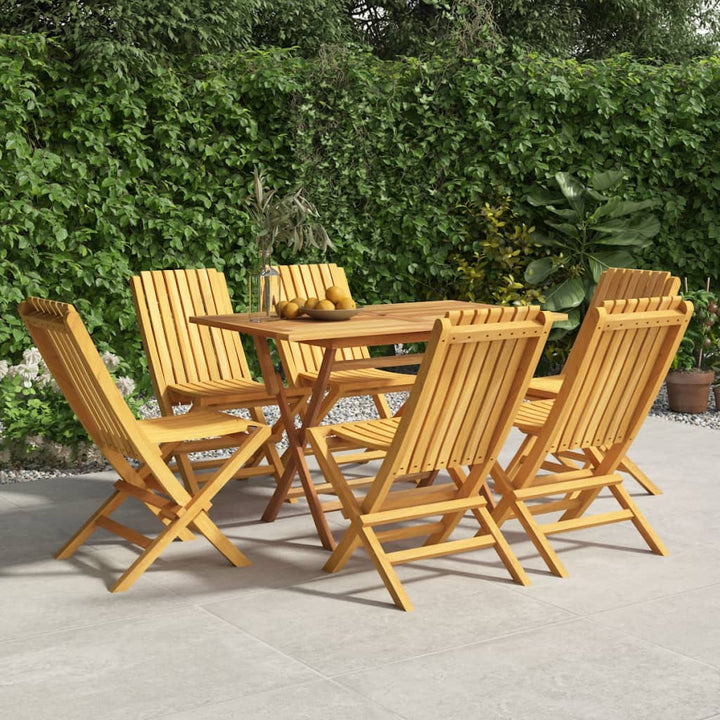 Gartenstühle 2 Stk. Klappbar 61X67X90 Cm Massivholz Teak